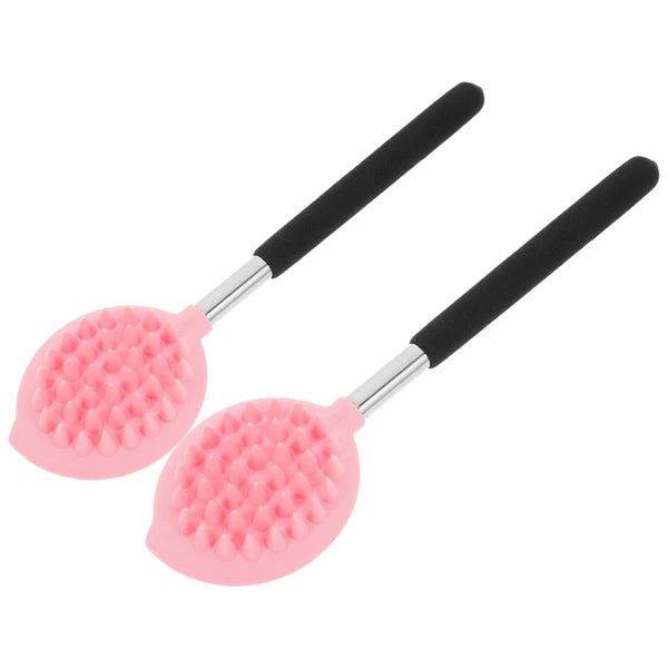 2 Pcs Bath Brush Child Body Bathing Tool Back Scrubber for Shower