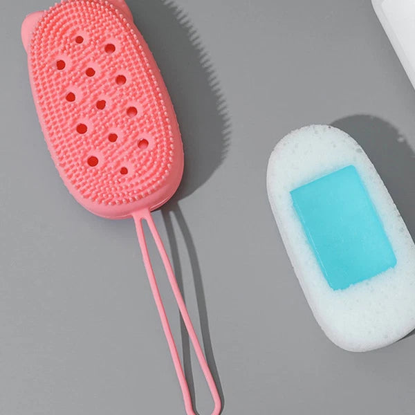 6 Pcs Bath Brush Body Bathing Scrubber Cleaning Scrubbers for Home