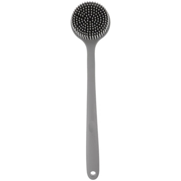 Silicone Bath Brush Back Scrubber for Shower Long Handle