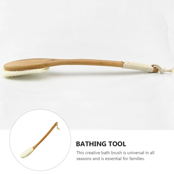 Loofah Bath Brush Shower Exfoliating Bathtub Scrubber Man Practical Long Handle