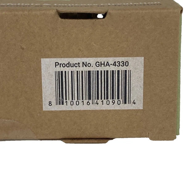 Ecopro - Natural Wood Dry Body Brush - Round - Canvas Strap - GHA-4330 - New!