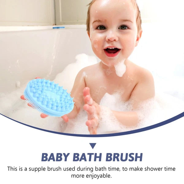 2 Pack Silicone Bath Brush Body Brushes for Shower Scrubber Baby