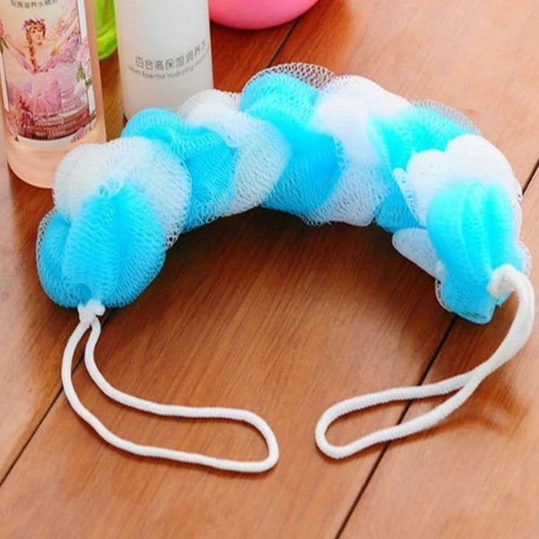 Back Scrubber Bath Shower Mesh Sponge Exfoliating Body Brush Puff  HOTUS