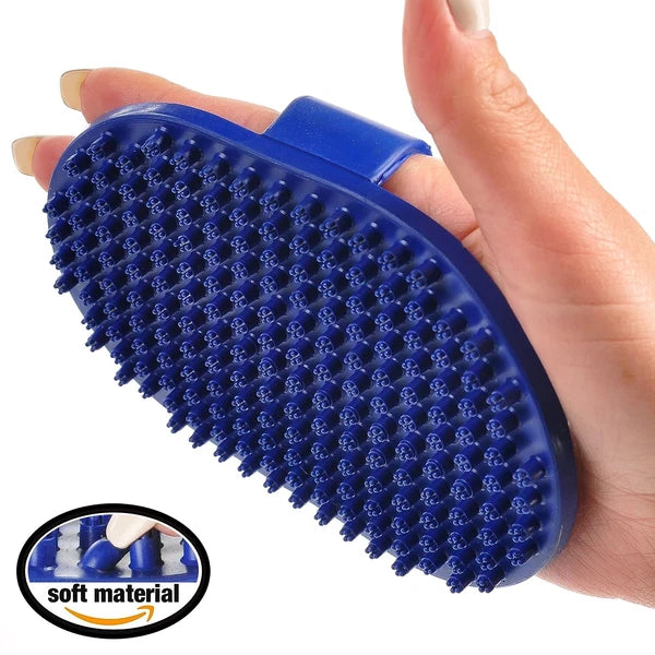 Dog Grooming Brush - Dog Bath Brush - Cat Grooming Brush - Dog Washing Brush - R
