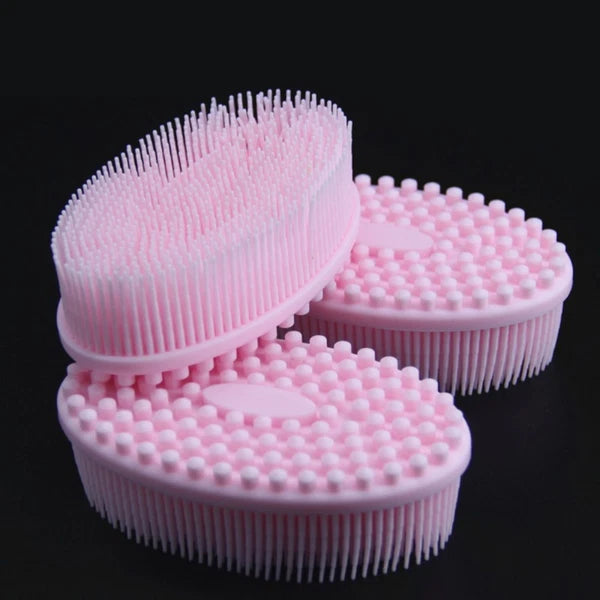 Bath Brush Exfoliating Scrub Body Scrubber Exfoliator Man Skin Silicone Shower