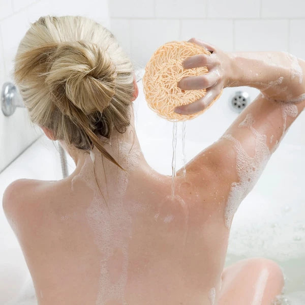 2 Pcs Sisal Bath Brush Man Mother Body Scrubber Bathing Accessories