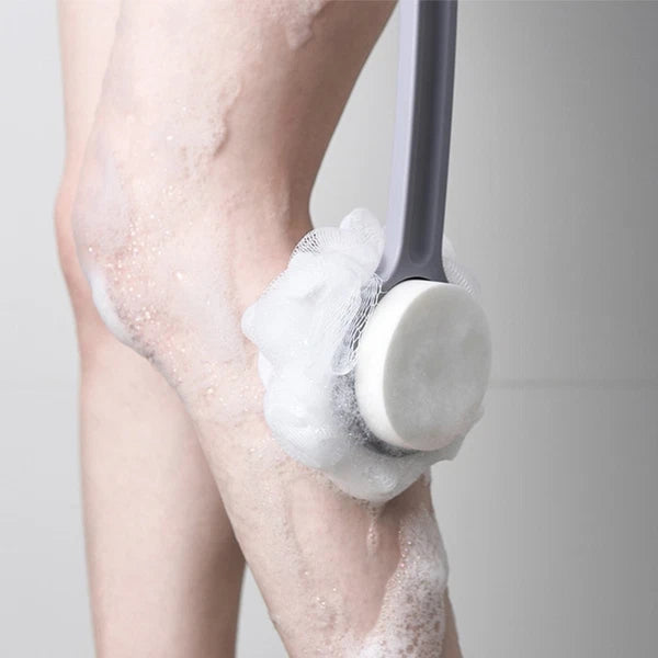 Bath Ball Brush Body Shower Scrubber Exfoliating for Child Back Double-sided