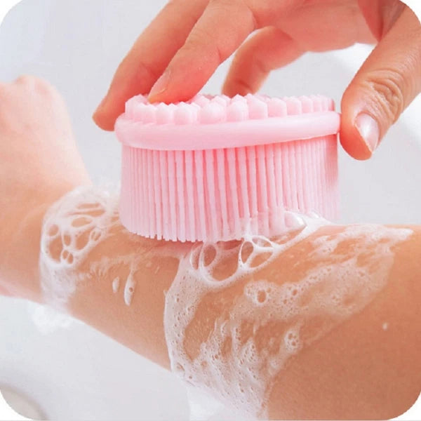 Bath Brush Exfoliating Scrub Body Scrubber Exfoliator Man Skin Silicone Shower
