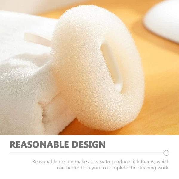 2 Pcs Bath Ball Brush Travel Cleaning Scrubber Shower Exfoliator