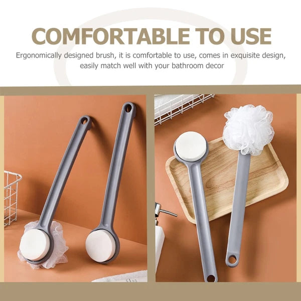 3 PCS Bath Ball Brush Child Back Scrubber for Shower Exfoliating