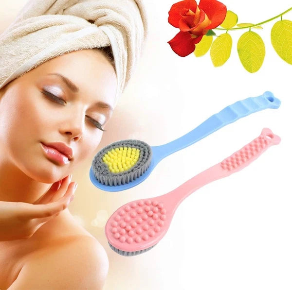 Bath Brush with Long Handle,Back Cleaning Brush,Back Scrubber -Bath & Shower UK