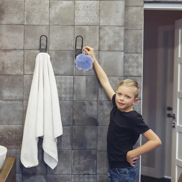 Back Rub Artifact Elderly Long Handle Bath Brush Shower Scrubber