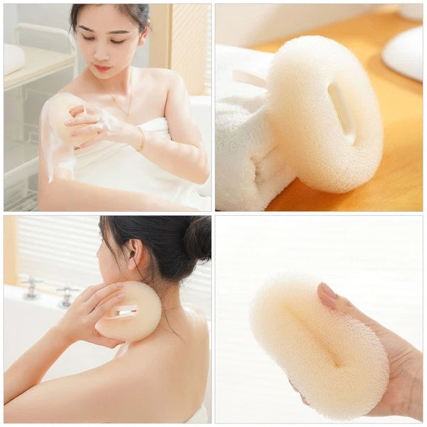 2 Pcs Bath Ball Brush Travel Cleaning Scrubber Shower Exfoliator