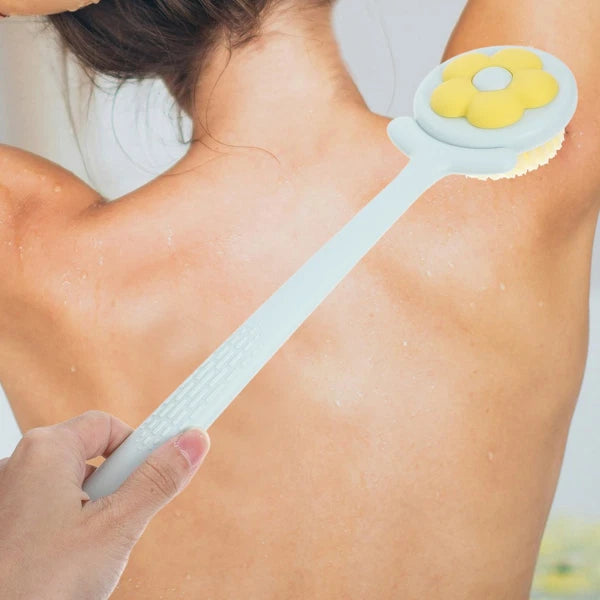 Flower Bath Brush Back Scrubber for Shower Exfoliating Body Bathing
