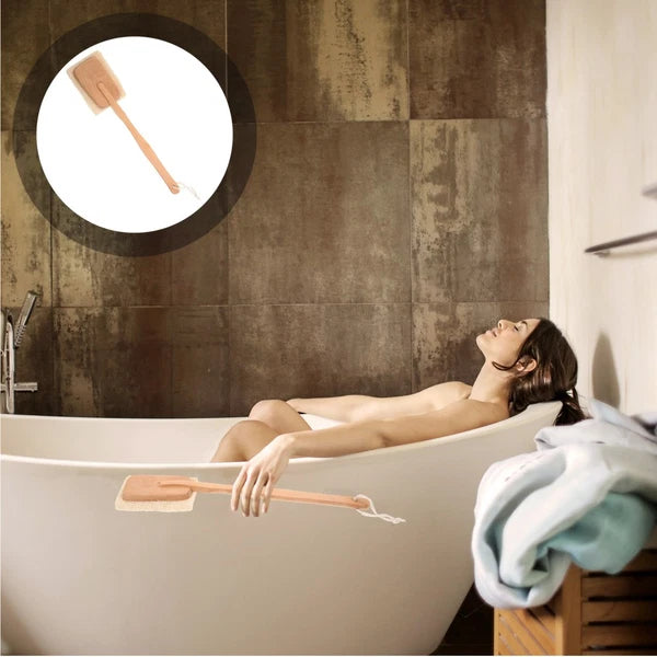 Back Massage Brush Backbrush for Shower Scrubber with Long Handle Exfoliating