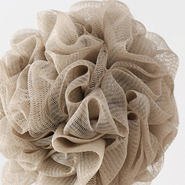 Sponge Mesh Ball Exfoliating Body Puff Soft Bath Shower Wash Scrunchie Buffer