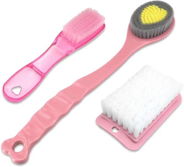 Bath Brush with Long Handle,Back Cleaning Brush,Back Scrubber -Bath & Shower UK
