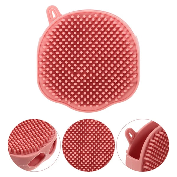 Bath Brush Body Scrubber Exfoliator Exfoliating Newborn Travel Silicone Shower