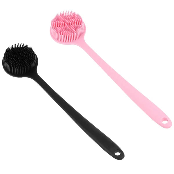 2 Pcs Bath Brush Back Scrubber for Shower Exfoliating Body Cleaning