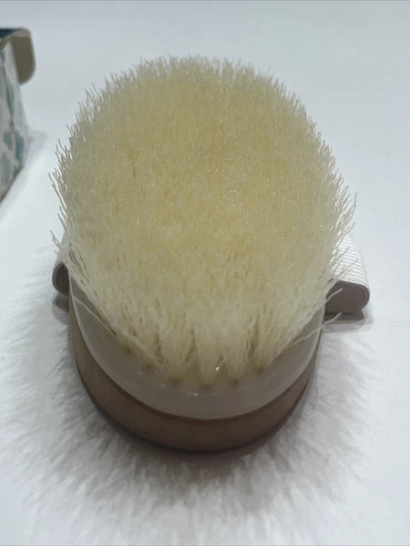 Exfoliating Dry Brush For Softer Smoother Skin With Elastic Band Premium Bristle