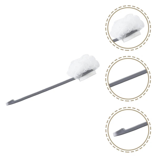 Bath Ball Brush Body Shower Scrubber Exfoliating for Child Back Double-sided