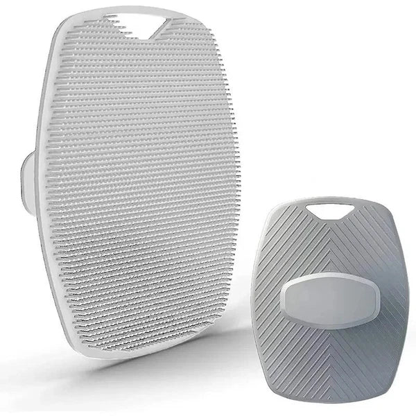 Silicone Body Scrubber Shower Exfoliating Scrub Sponge Bath Washing Massage Tool