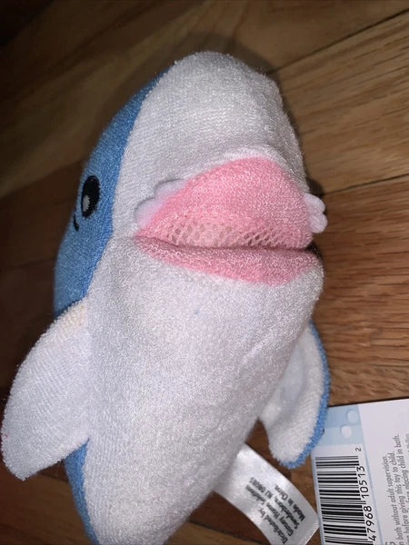 Soapsox Junior Anti-Microbial Machine Washable Shark Bath Sponge for Kids!