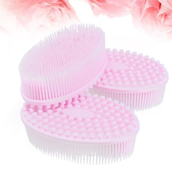 Bath Brush Exfoliating Scrub Body Scrubber Exfoliator Man Skin Silicone Shower