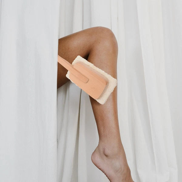 Soft Back Brush Loofah Dish Bath Tool Natural Scrubber