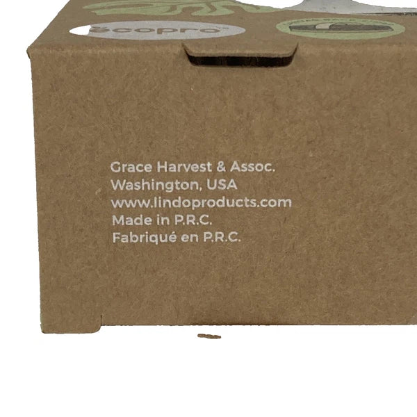 Ecopro - Natural Wood Dry Body Brush - Round - Canvas Strap - GHA-4330 - New!