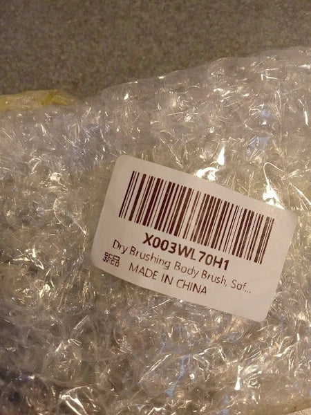 Wooden Bath Shower Brush Body Scrubber Exfoliator