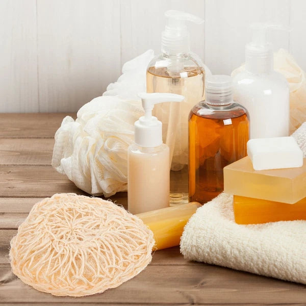 2 Pcs Sisal Bath Brush All Bathroom Accessories Body Wash Scrubber Man for