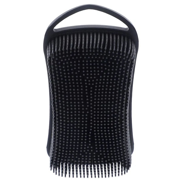 Bath Brush Man Travel Shower for Cleaning Soft Silicone Body Scrubber