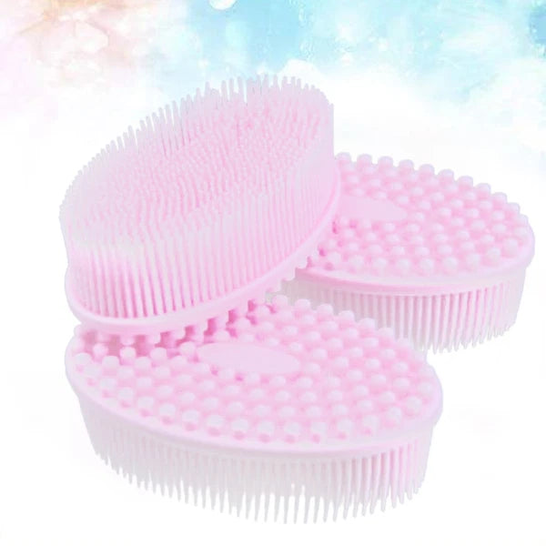 Bath Brush Exfoliating Scrub Body Scrubber Exfoliator Man Skin Silicone Shower
