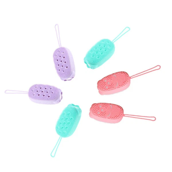 6 Pcs Bath Brush Body Bathing Scrubber Cleaning Scrubbers for Home